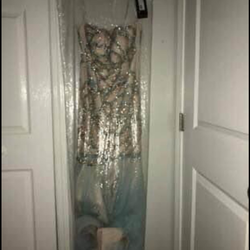 Beautiful dress pageant or prom or homecoming